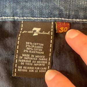 Bootcut 7 for All Mankind jeans (size 30)